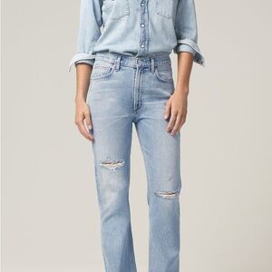 Citizens Of Humanity libby bootcut jeans in seventeen